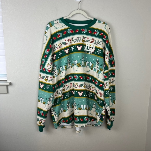 2022 Disney Parks Walt Disney World Holiday  Christmas Spirit Jersey - Picture 3 of 4